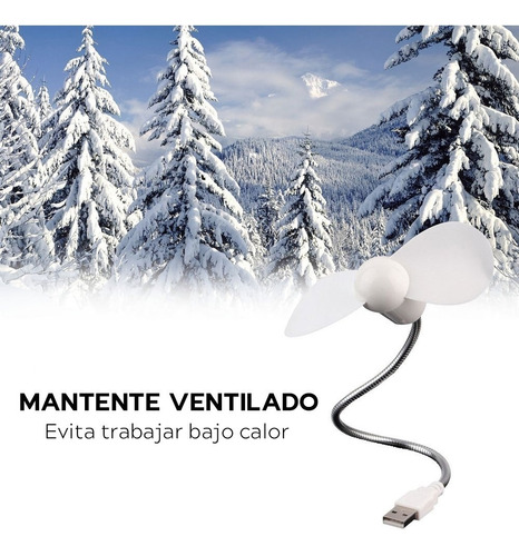 Remate Ventilador Led Usb Con Mensaje Personalizable Mayoreo