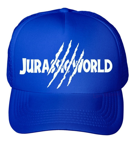 Gorra Jurassic World Desgarrado Brilla En La Oscuridad