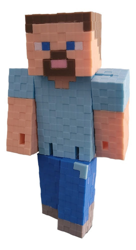Combo Steve Y Alex Minecraft 3d