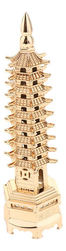 Modelo Torre Pagoda Fengshui Ornamento Accesorios De Oficina