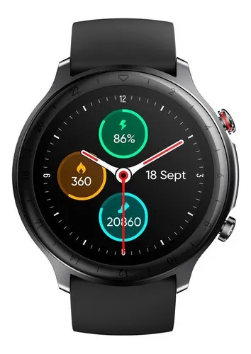 Reloj Inteligente Smartwatch KeiPhone Muv Gps App Con Strava Negro