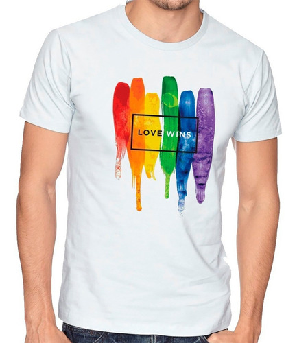 Playera Camiseta Love Wins Pride Orgullo #803