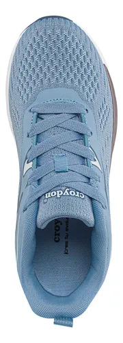 Tenis Running Hoshy Azul Para Mujer Croydon