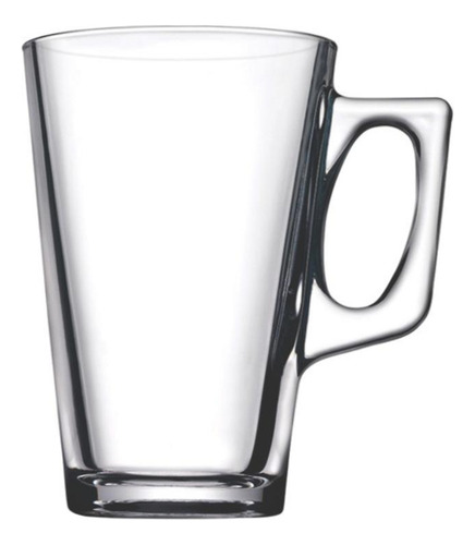 Caneca Vela 250ml Vidro 11,2×10,4cm Pasabahçe Transparente Transparente