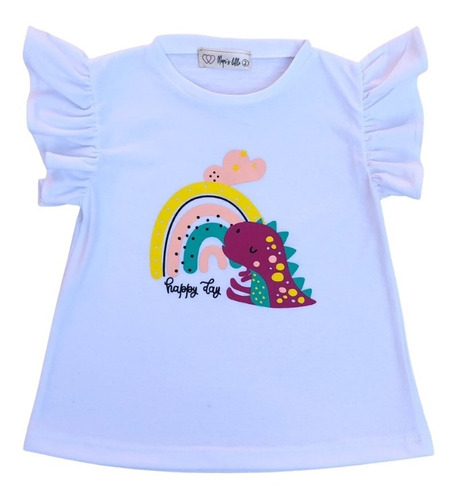 Playera Niña Dinosaurio