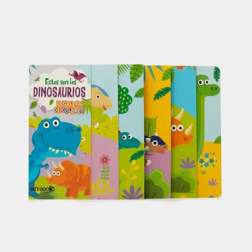 Libro Original Escalera De Colores Estos Son Los Dinosaurios | Cuotas ...