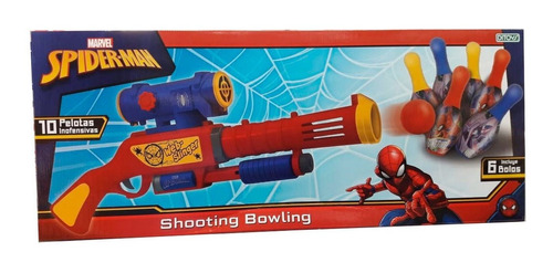 Pistola Shooting Bowling Spiderman Tv Ploppy 692228