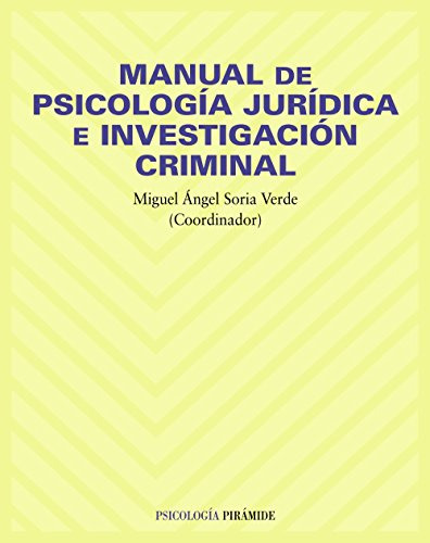 Libro Manual De Psicología Jurídica E Investigación Criminal