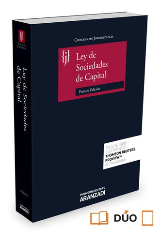 Ley Sociedades De Capital Con Jurisprudencia (papel + E-book