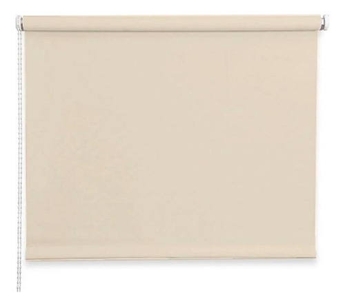 Cortina Roller Blackout Lumax 80 X 160 Cm Colores Color Beige