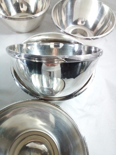 Conjunto Bowl Lavandas Em Prata 90 Fracalanza Antigas C16 (Usado)