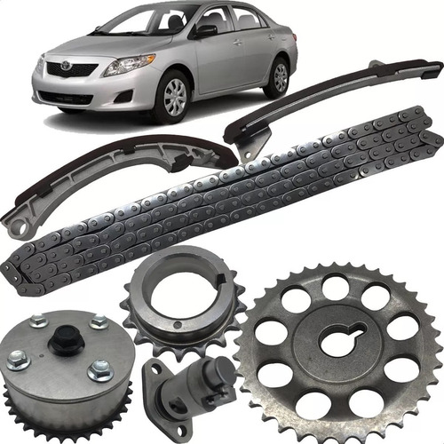 Kit Corrente Dstribuição Corolla Vvt 1.6 1.8 16v 2003 2004