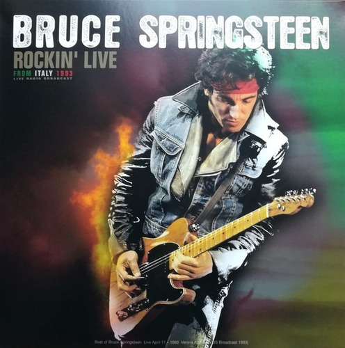 Bruce Springsteen - Rockin Live From Italy 1993 Lp Importado