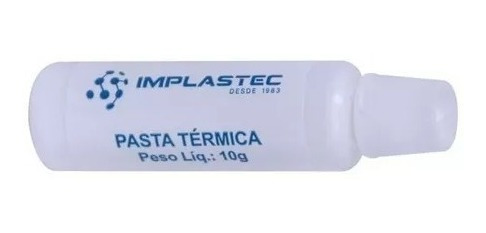 Imagem 2 de 3 de Pasta Térmica 10g Implastec Processador Cpu