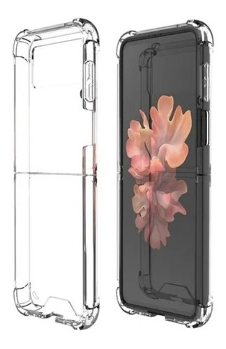 Imagen 1 de 5 de Carcasa Transparente Reforzada Samsung Z Flip 3