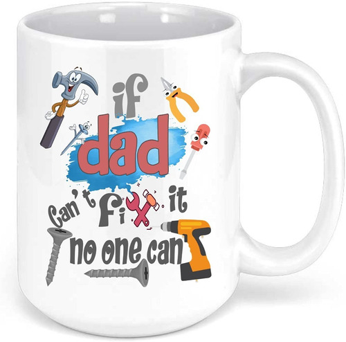 Taza Café Té 11 Onzas 325ml Para Regalo Día Del Padre Papá