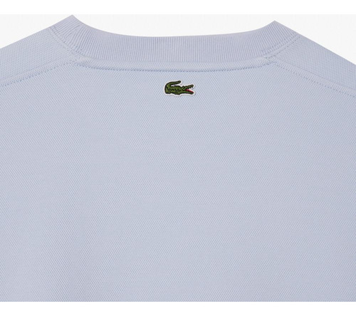 Poleron Lacoste Sf7261 Mujer Gris