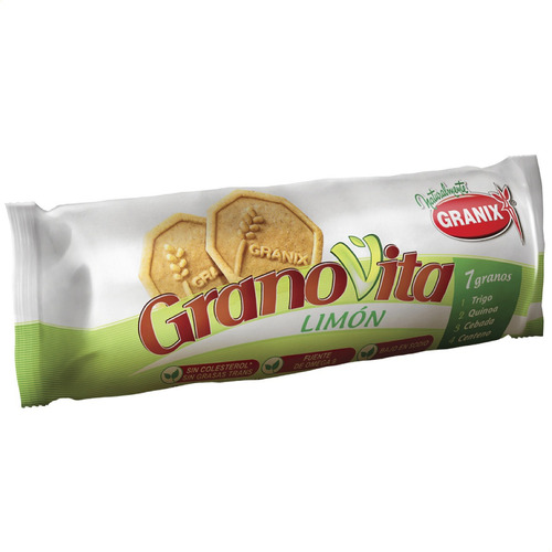 Imagen 2 de 8 de Galletitas Limon Granovita Granix Pack X6 Unid - 01mercado
