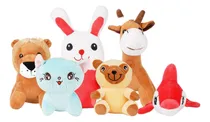 Comprar Paquete De 6 Peluches De Animales De Safari Para Niños