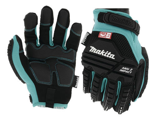 Guantes Avanzados De Impacto Ansi 2 Talla M Makita T04276