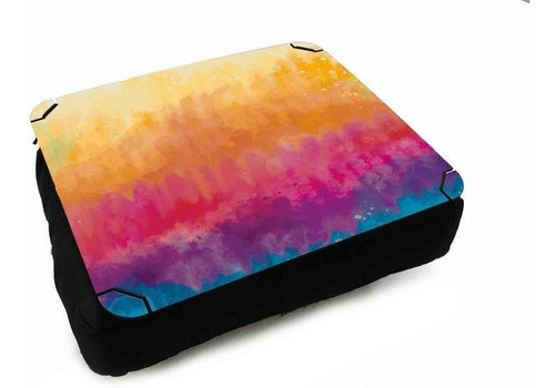 Almofada Bandeja Para Notebook Laptop Tie Dye