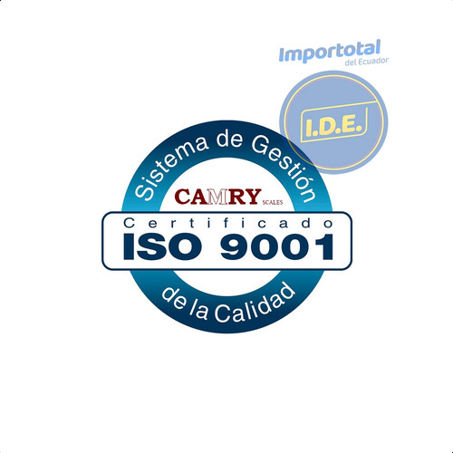Balanza Digital Recargable ''marca Camry'' / 150 Kg Ó 330 Lb