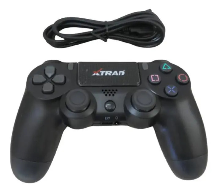 Controle Sem Fio Bluetooth Ps4 Xtrad XD-522 Preto