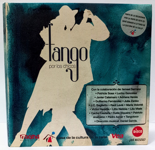 Tango X Los Chicos Cd Calamaro Nebbia Baglietto Aznar Lavi 