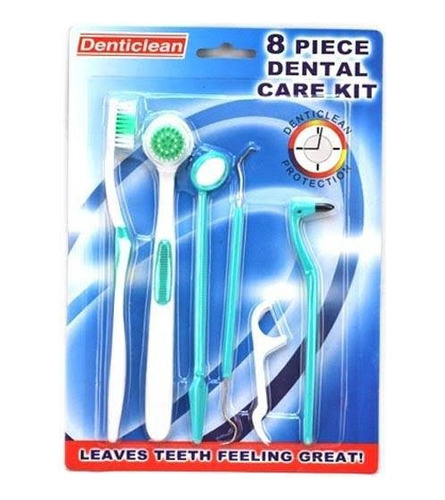 Kit Limpeza Higiene Dental 8 Aparelhos Bucal Cuidados