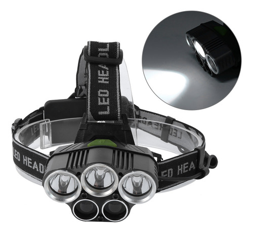 Linternas Frontales Impermeables Con Carga Usb T6