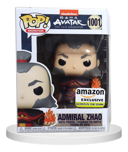 Boneco Funko Pop Avatar Admiral Zhao Glows - Exclusivo 1001