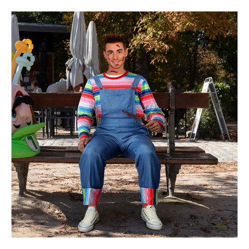 Disfraz De Halloween Hercicy Para Hombre, Camisa Incluida