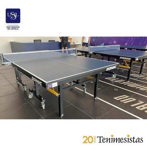 Imagen 6 de 10 de Mesa De Ping Pong Donic Waldner 909 25mm Ittf