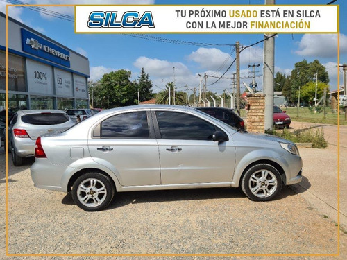 Chevrolet Aveo Lt G3 2012 Gris Plata 4 Puertas