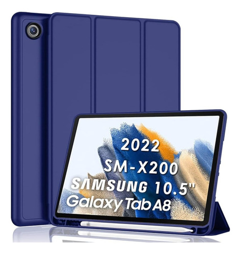 Funda Estuche Smart Case Para Samsung Tab A8 10.5 X200 X205