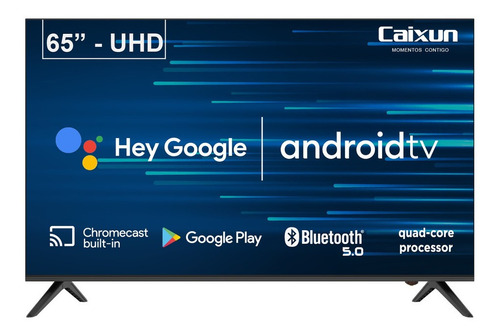 Imagen 1 de 5 de Smart Tv Caixun 65 Uhd 4k Android 