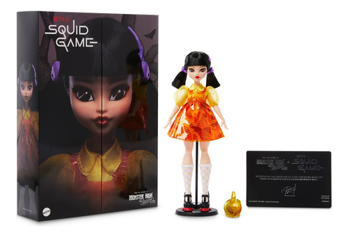 Monster High Squid Game/juego Calamar Young-hee Skullector