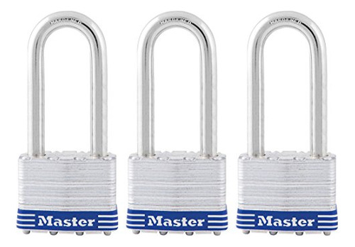 Candado Laminado De Acero Master Lock 5trilj Con 212 Grillet