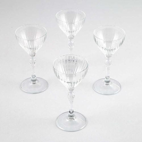 Copa Bormioli Rocco 9418 America Transparente 4 Pz