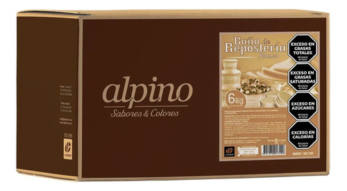 Chocolate Alpino Sticks Triturado Caja X 6kg. - 5 Soles