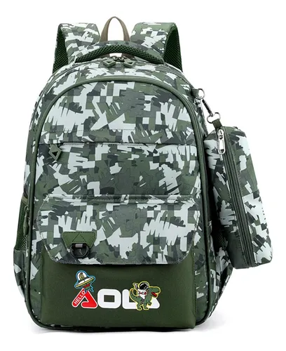 Mochila camuflaje niño sale