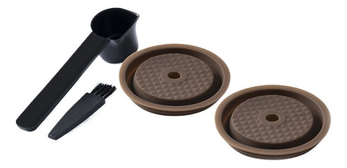 2 Tapones Reutilizables Para Rellenar Cápsulas Vertuo Y Vert