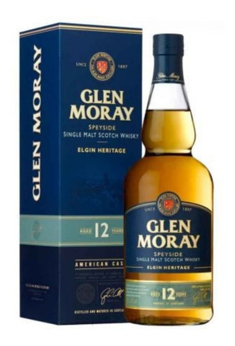 Whisky Glen Moray 12años 700ml - Pérez Tienda -