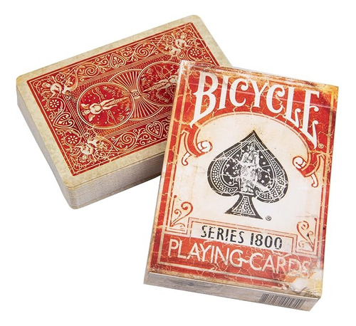 Mazo Cartas Bicycle 1800 Series Red Nuevo Sellado