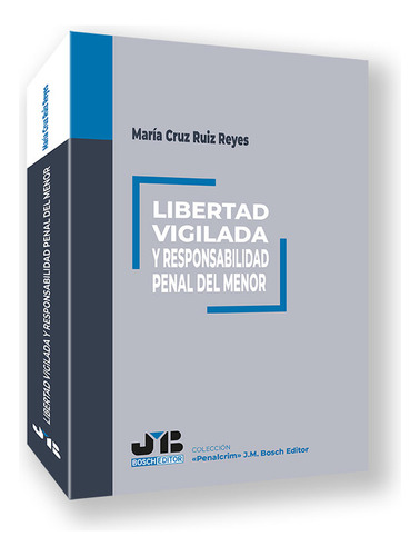 Libertad Vigilada Y Responsabilidad Penal Del Menor, De Ruiz Reyes, Maria Cruz. Editorial J.m. Bosch Editor, Tapa Blanda En Español