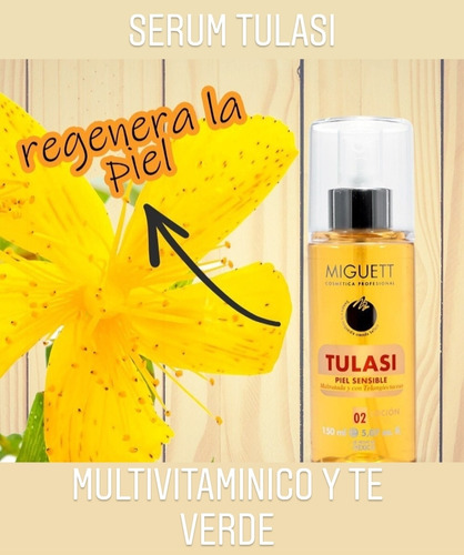 Serum Tulasi Multivitaminico Y Te Verde