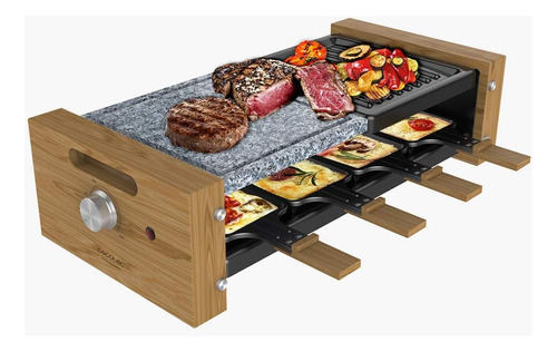 Cecotec Parrilla Cheese&grill 8400 Wood