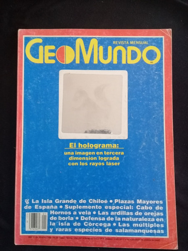 Revista Geomundo - Volumen 9, Numero 1 - Enero De 1985