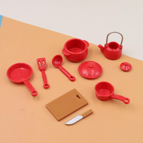 Juego De Cocina Para Casa De Muñecas, Juego De Simulación,