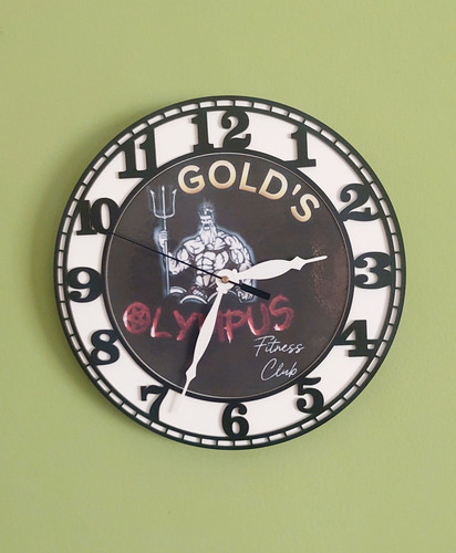 Reloj De Pared Personalizado Con Logo O Foto A Todo Color